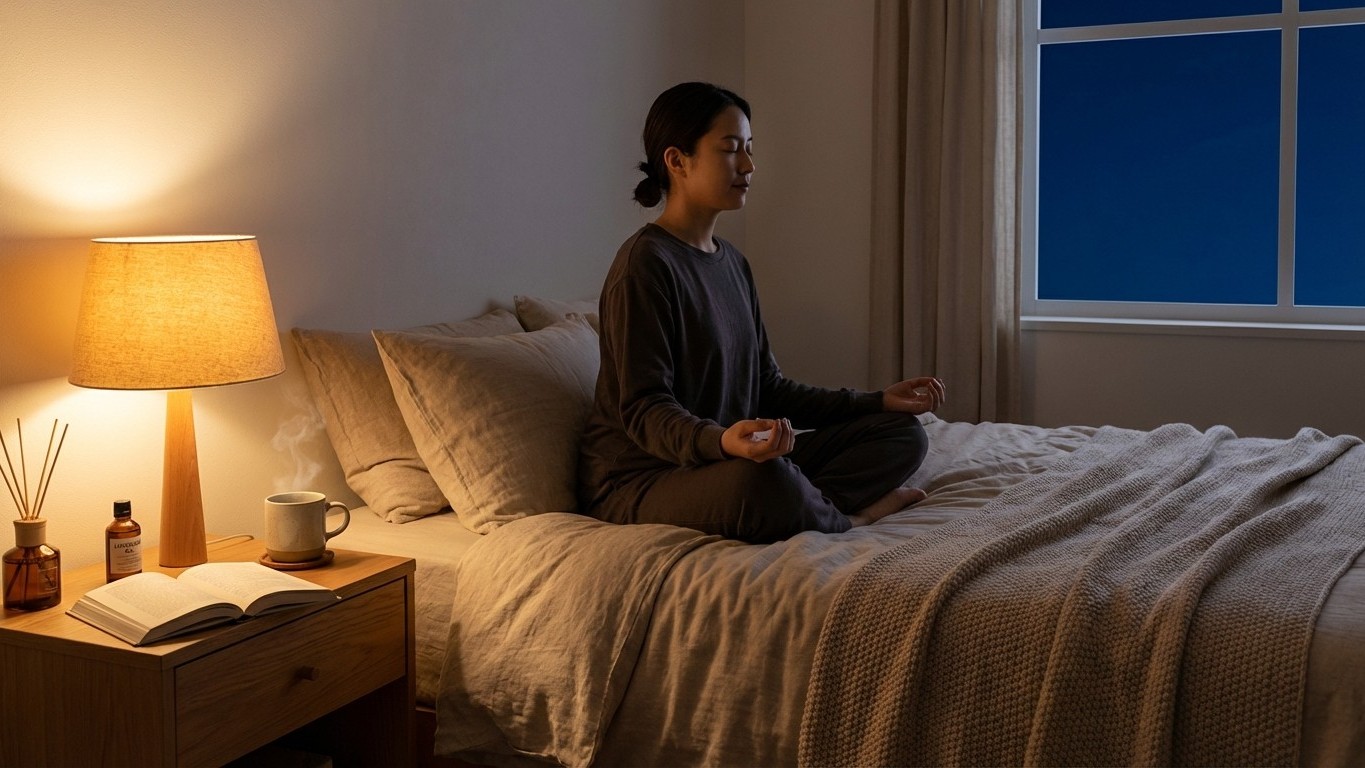 The Simple Nighttime Ritual Neuroscientists Swear By to Slash Stress Before Sleep