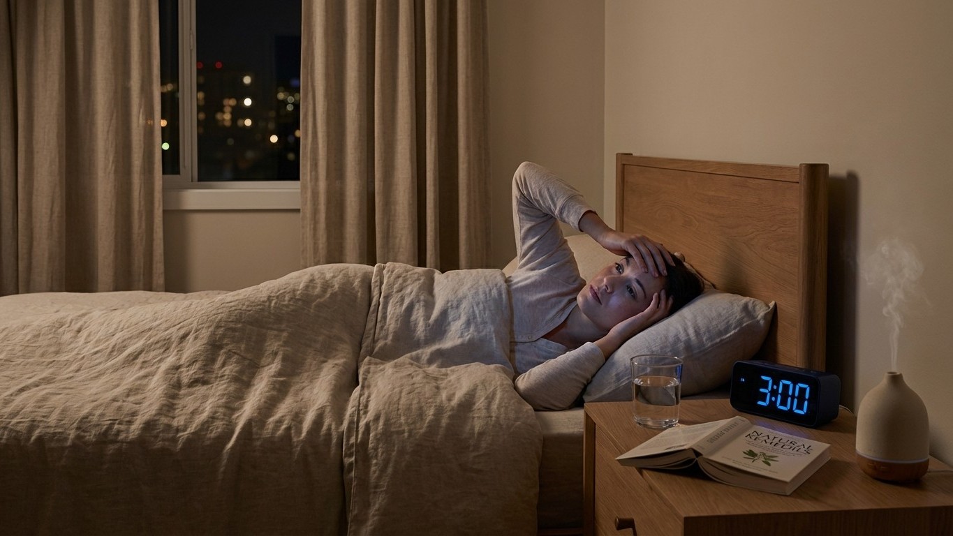Réveils à 3 h du matin : remèdes naturels et causes fréquentes