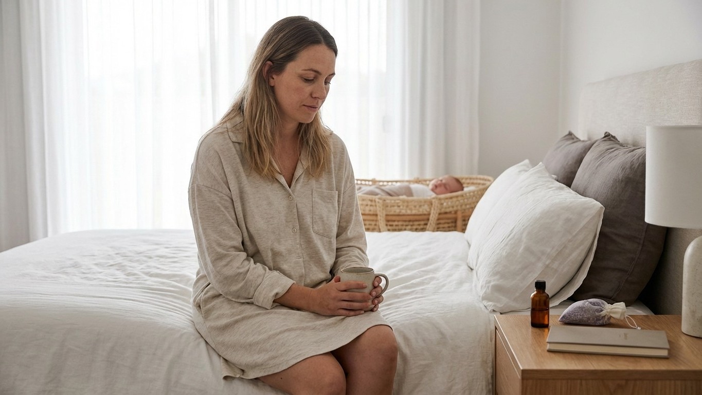 Post-partum : insomnie et sommeil fragmenté, solutions naturelles compatibles