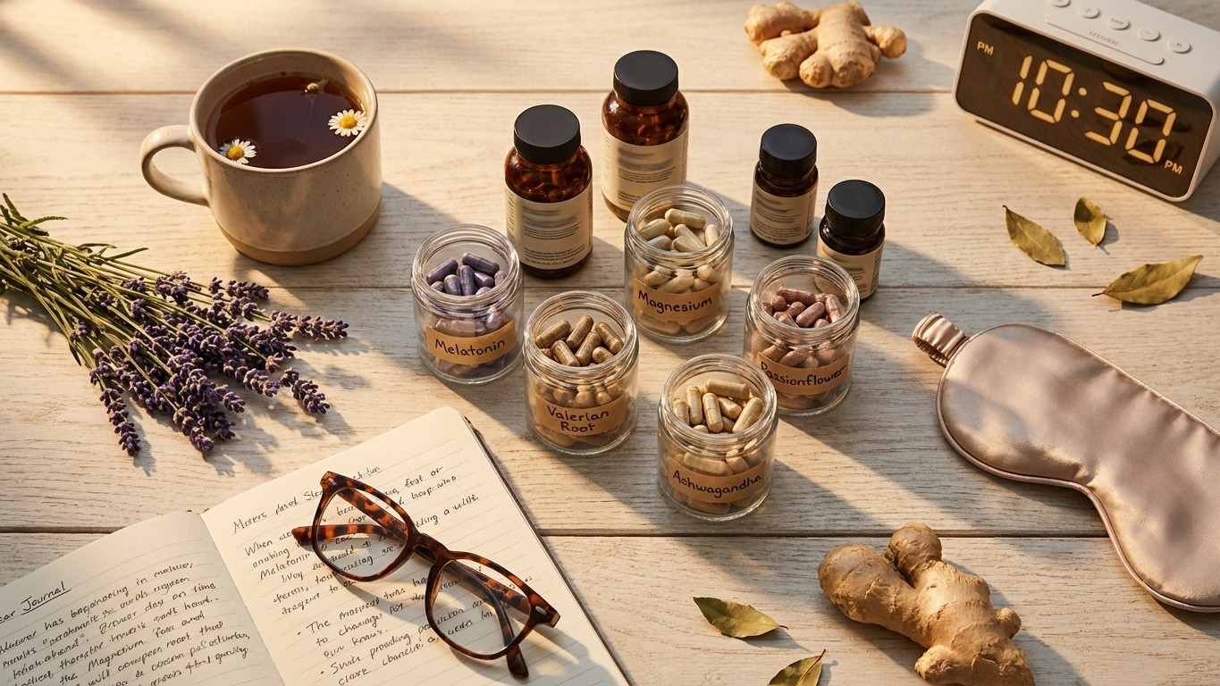 Suppléments naturels pour dormir : quoi prendre, quand et pour quel type d’insomnie
