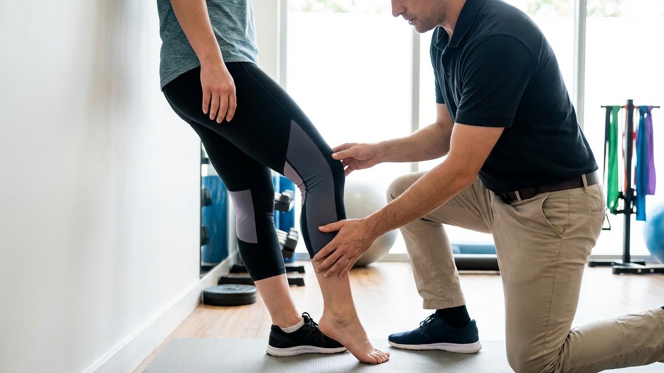 One Tight Ankle Muscle Unlocked His Squat Depth Overnight—Here's Why Your Physio Might Be the Missing Link