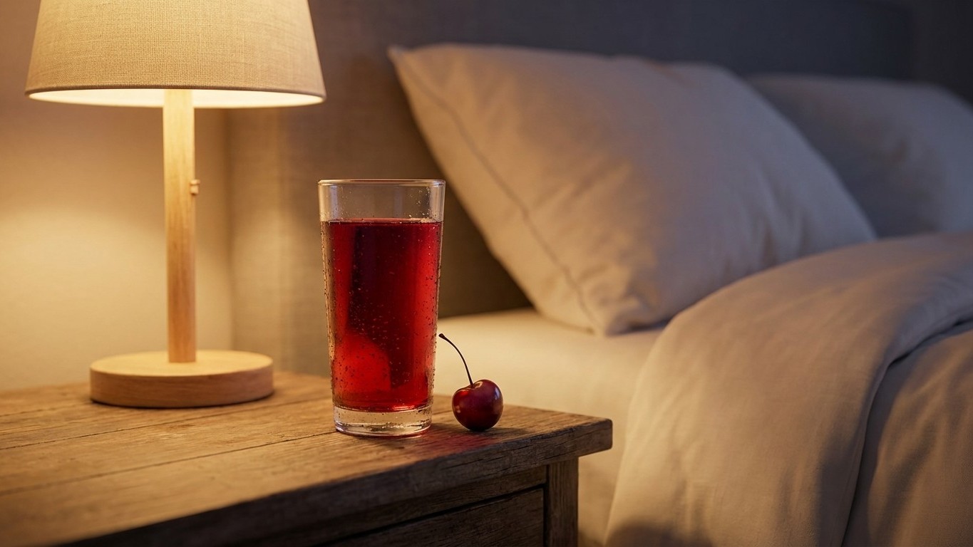 Jus de cerise acidulée : effet sur le sommeil, dose et timing