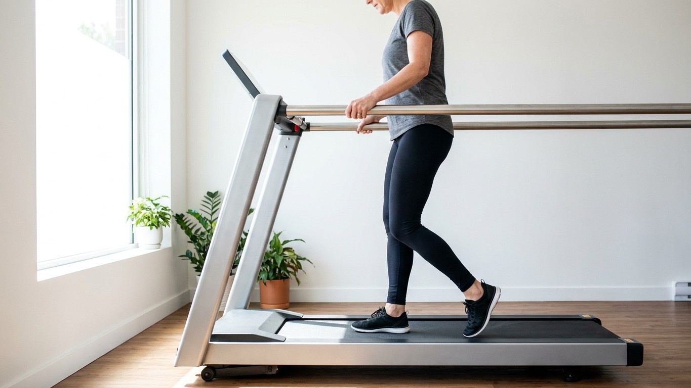 I always thought walking backwards was just a silly gym trend: a physio showed me what it does to the knee that no forward...
