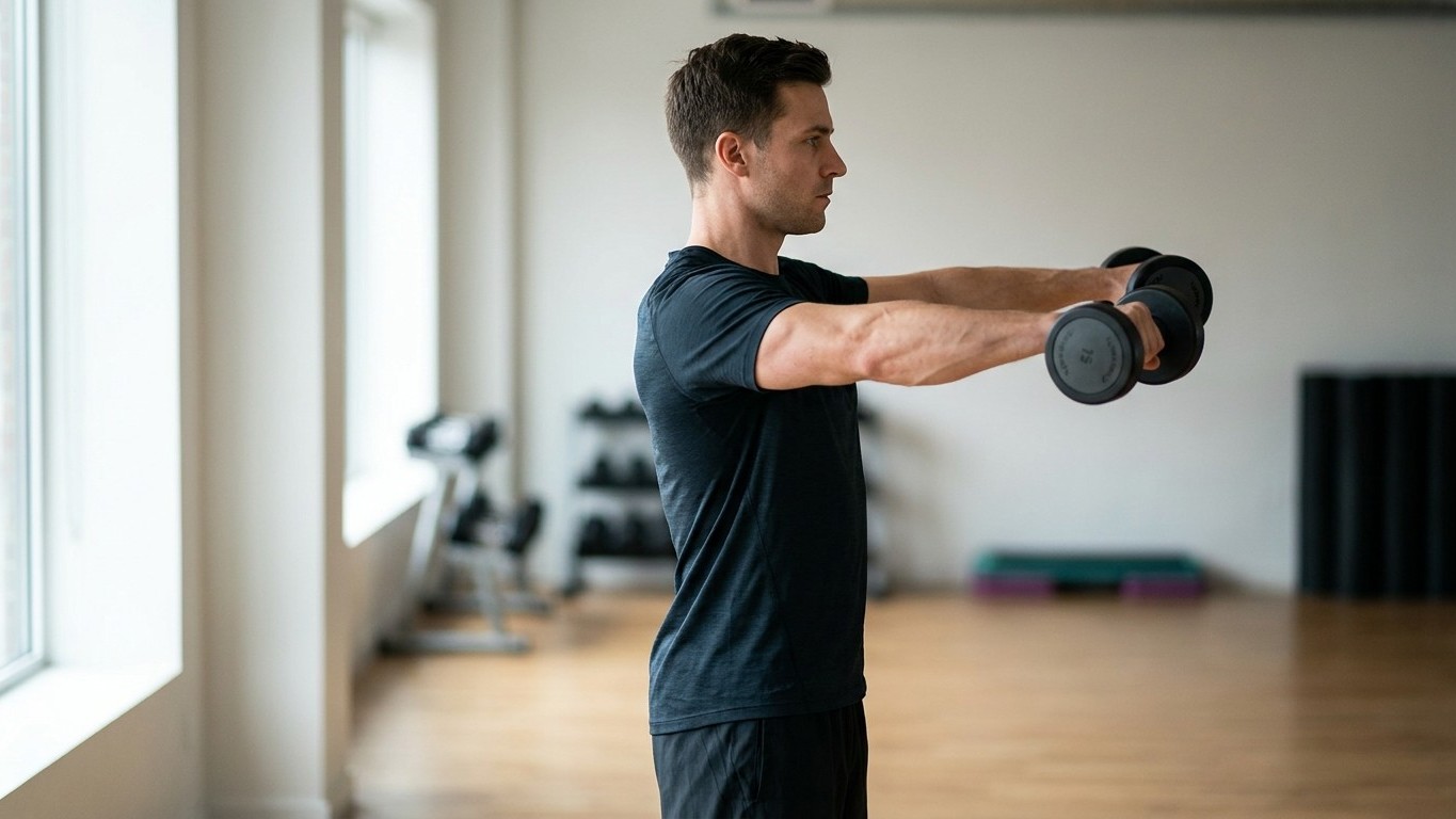 I turned my thumbs toward the floor on every lateral raise just to feel the side delt burn harder: by the first sharp catc...