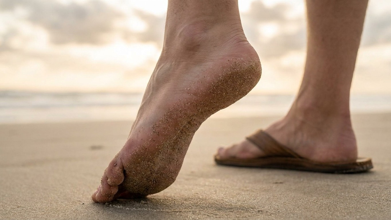 We all keep wearing flip-flops for hours on end in summer: this tiny reflex your toes make with every step is quietly wrec...