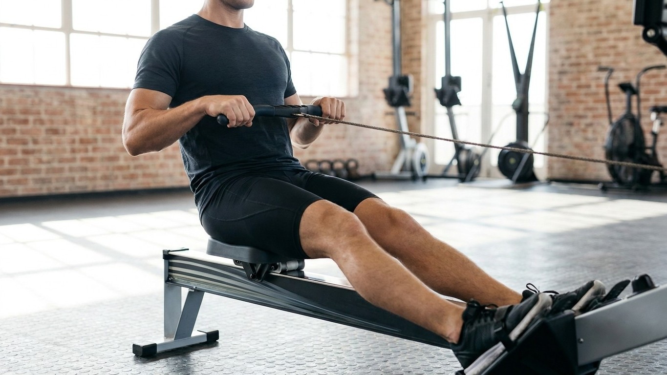 We all keep yanking the rowing handle with our arms, when it's this order of three movements that decides whether your spi...