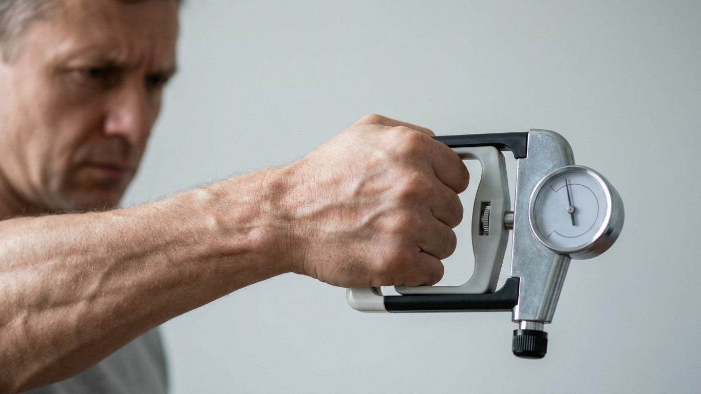 475,000 adults squeezed a handle in a lab: the weakest hands scored worst on tests that had nothing to do with muscle