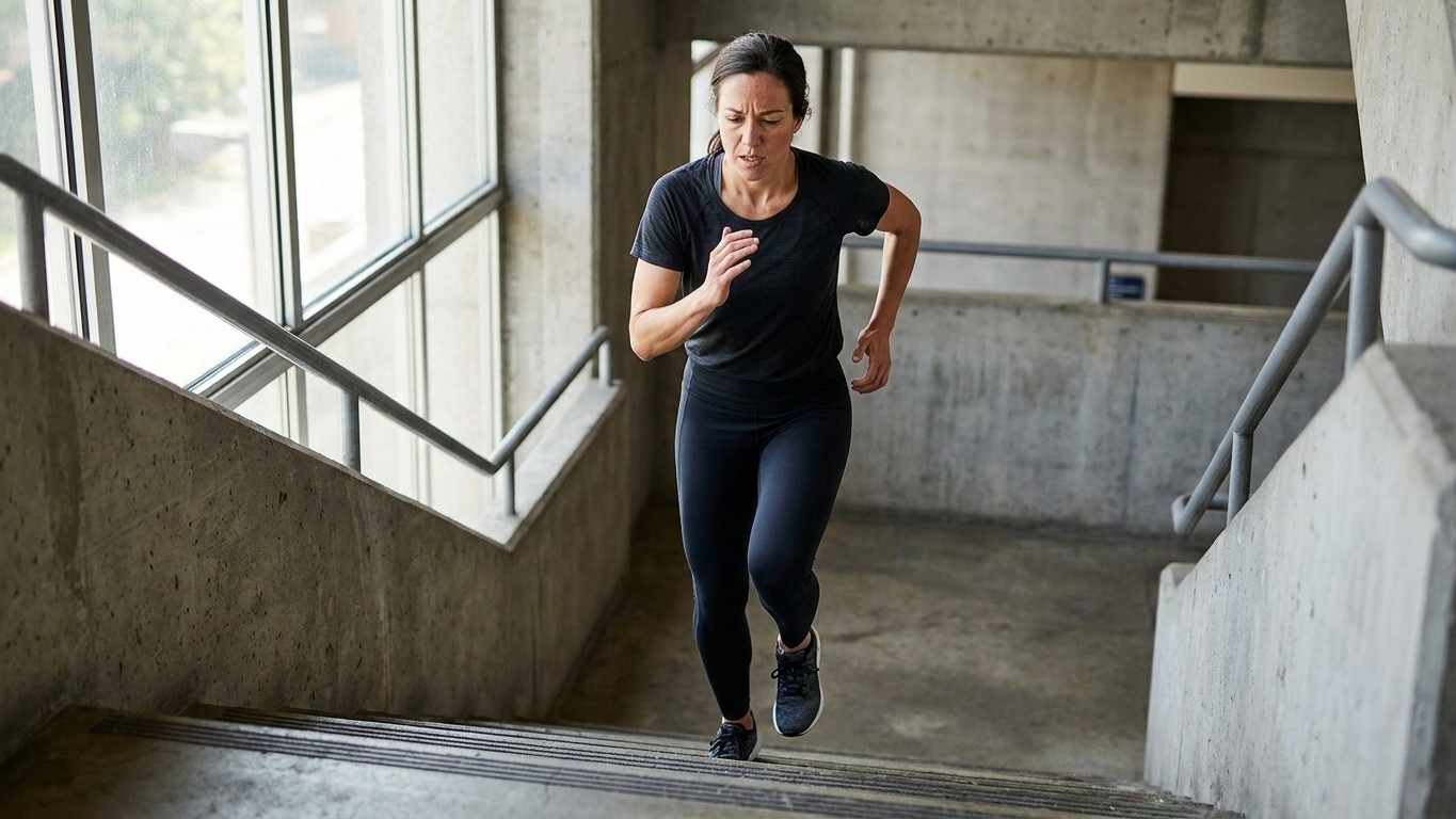 I climbed the stairs two at a time three times a day just to avoid the lift: six weeks later, the lab numbers showed what ...