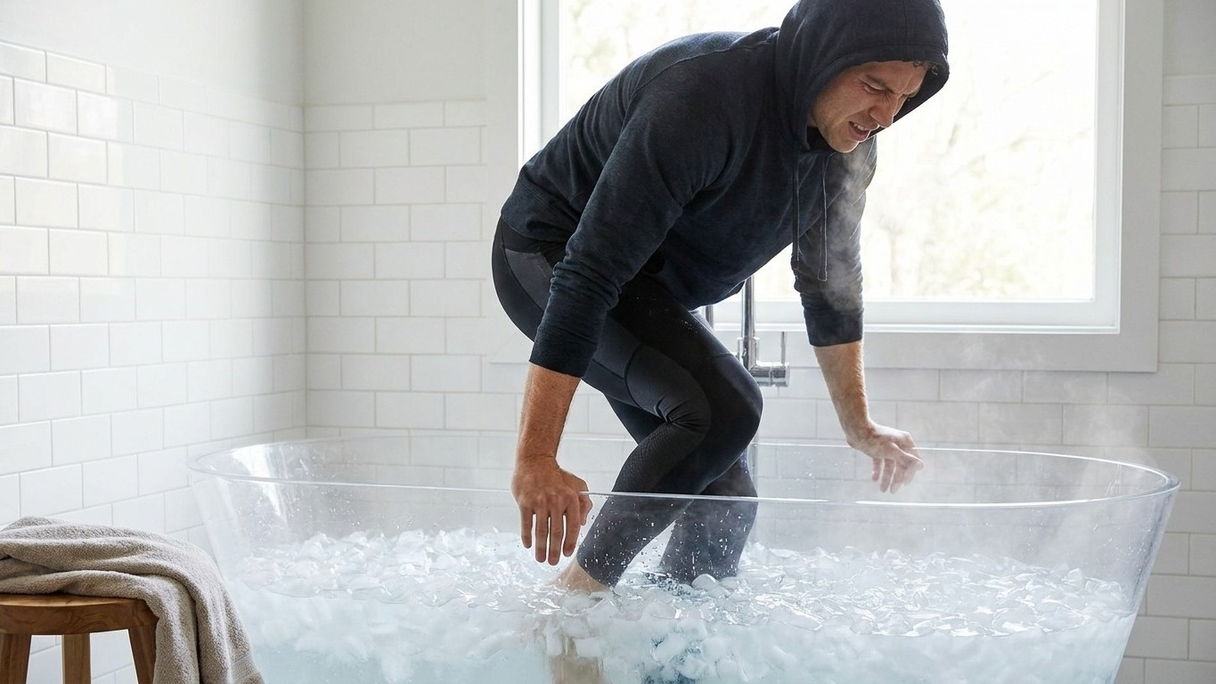 I dropped into a 10°C bath after every weights session just to recover faster: twelve weeks later, I understood what those...