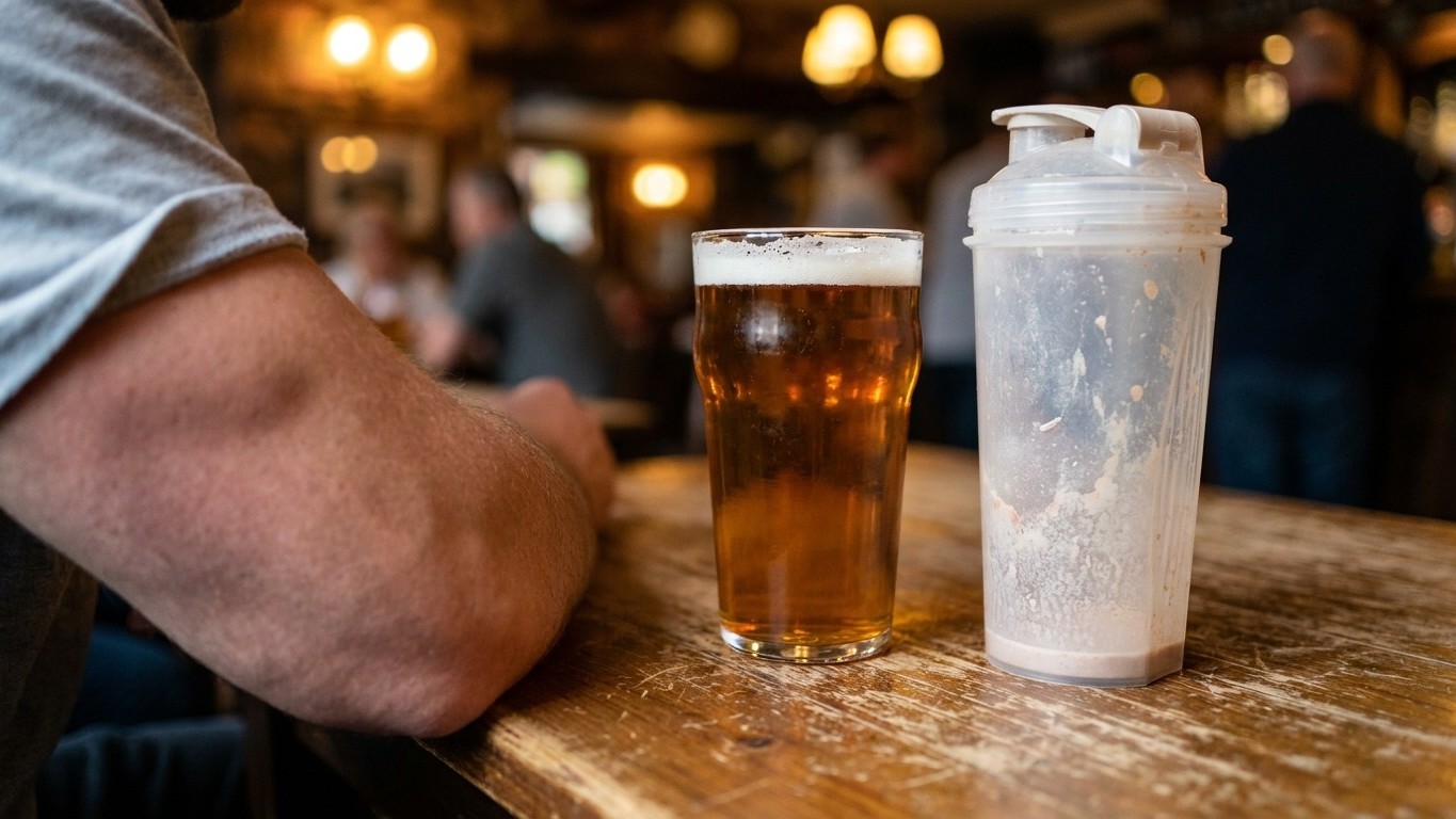 'I never skip my 25 g of whey after training': the pints that follow the match and quietly undo what most lifters think th...