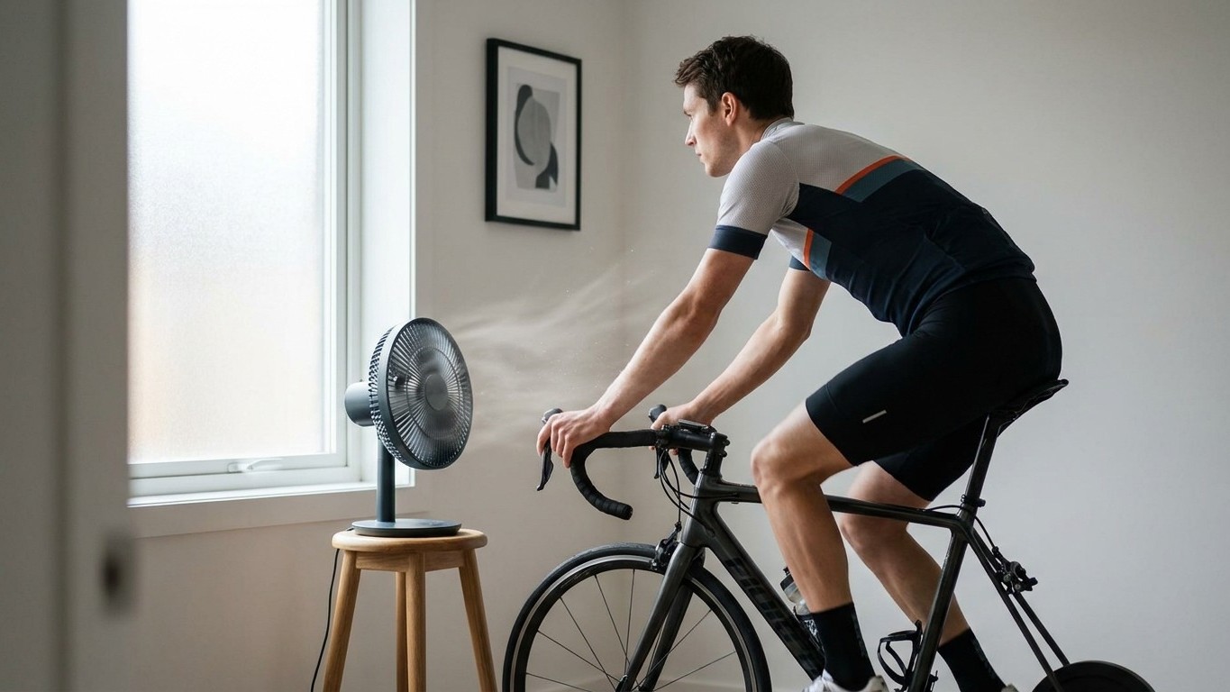 I rode my indoor bike with no fan all winter just to keep the noise down: the day I checked my heart rate at the exact sam...