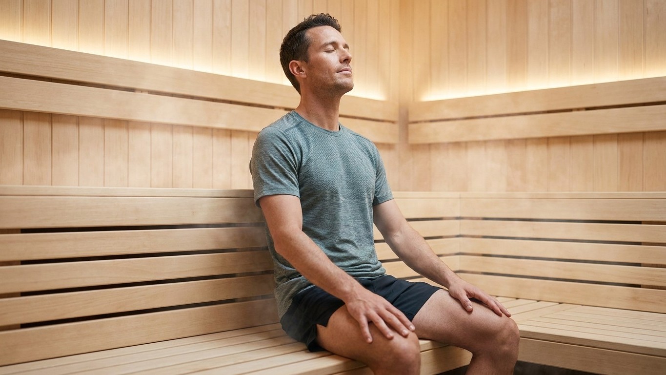 I sat in the sauna 20 minutes after every session just to unwind: three weeks later, my heart rate at the same pace told a...