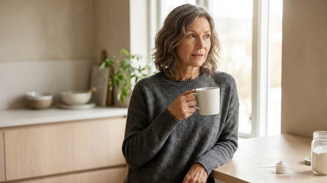 I stirred 5 g of creatine into my coffee every morning for a year just to protect my hips: the scan showed what the powder...