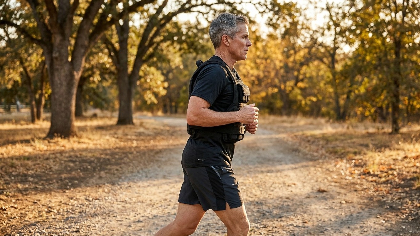 I strapped on a weighted vest for every walk for twelve months just to protect my hips: the scan showed what the extra 10%...