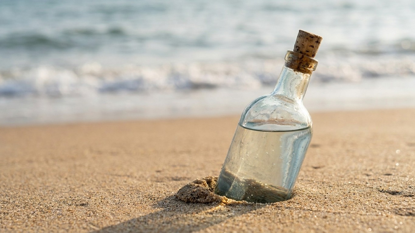 My swimming coach always keeps a sealed bottle of seawater in his beach bag in August, and it's not for rinsing his feet
