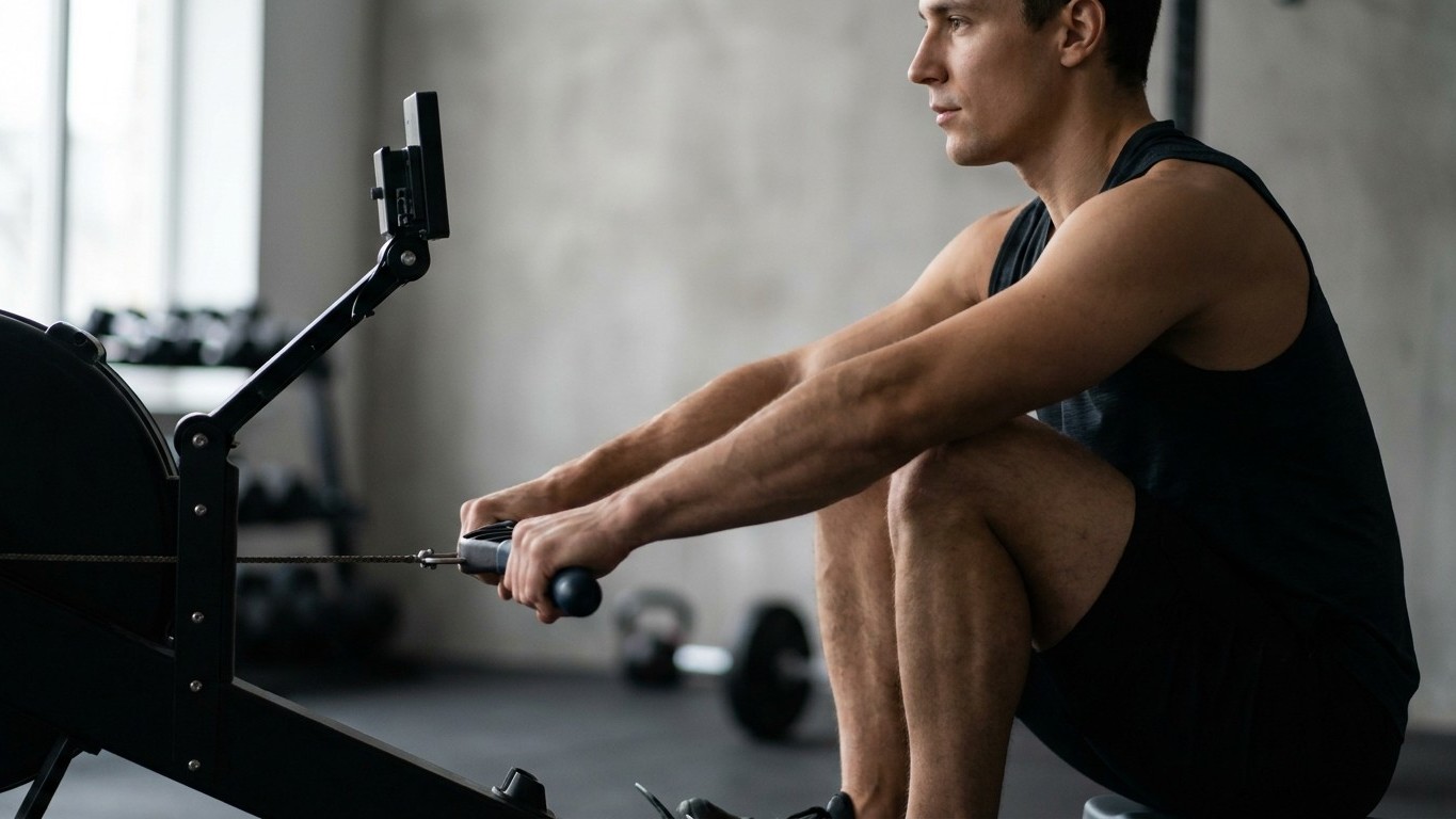 We all insist on pulling harder with the arms on the rower, while it's this one second before the pull that quietly crushe...