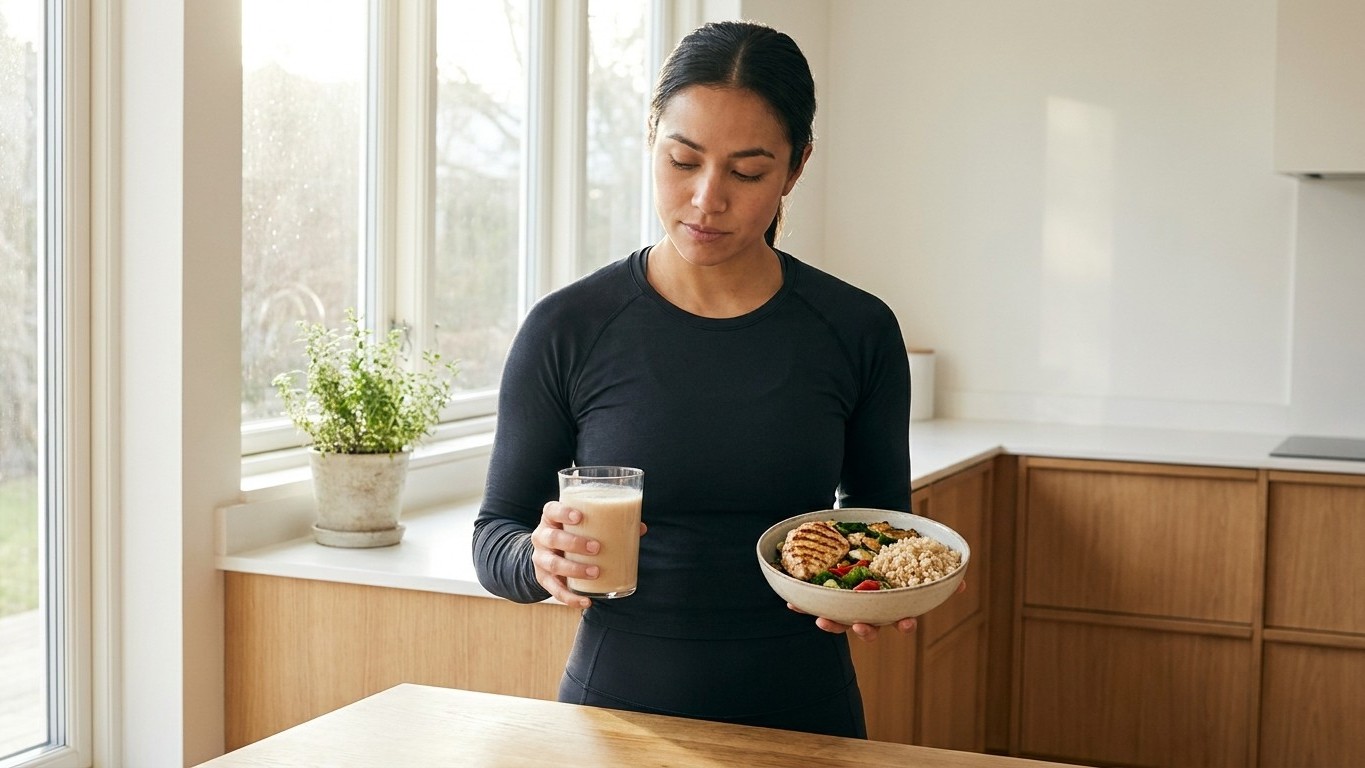 We all keep grabbing a ready-to-drink shake after training, when it's this chewing time that alone decides whether you're ...